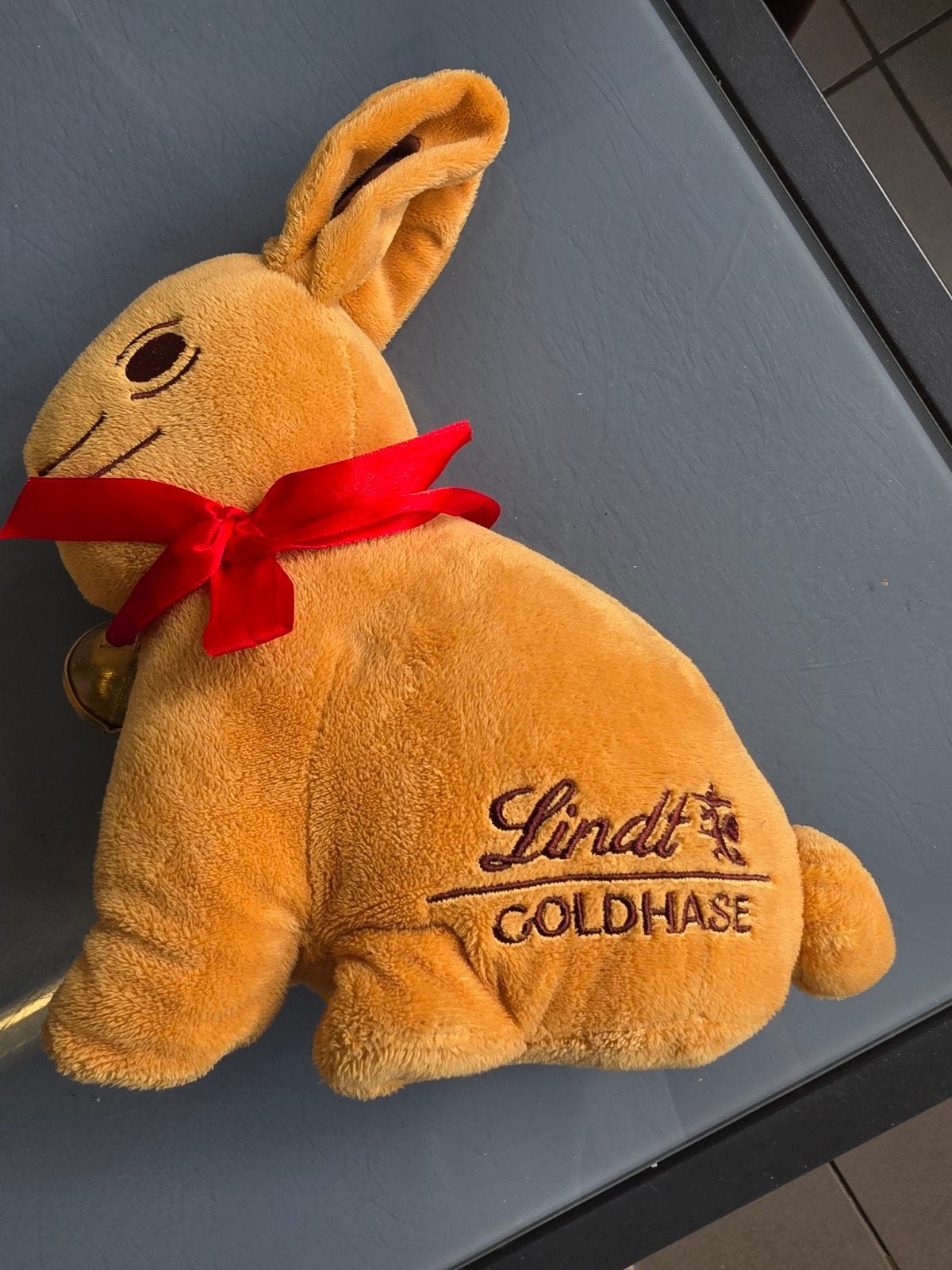 Lindt Goldhaas knuffel met rits en belletje, Overige merken, Konijn, Ophalen of Verzenden, Middelgroot (20 tot 80 cm)