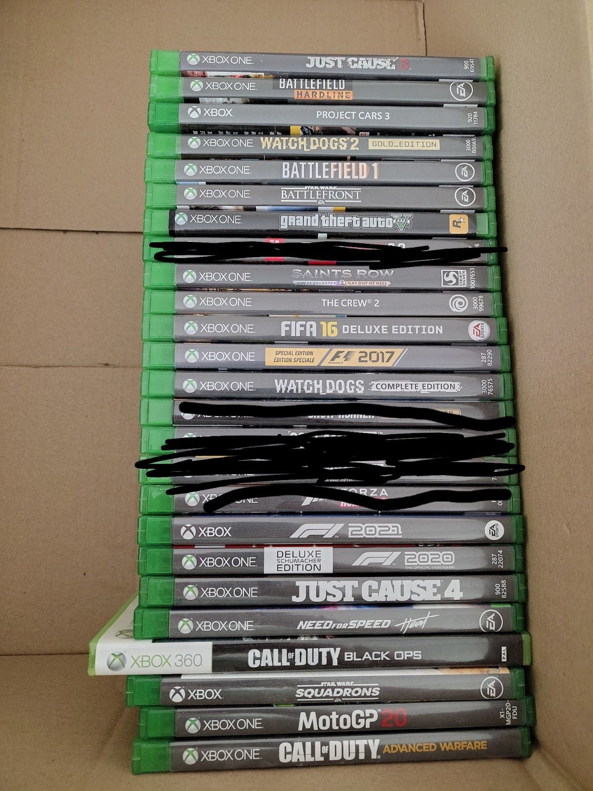 Collectie Xbox One en Xbox 360 games (€5,- per game), Spelcomputers en Games, Gebruikt, Overige genres, 1 speler, Ophalen of Verzenden
