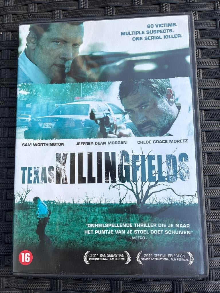 Texas Killing Fields DVD - Spannende Misdaadthriller, Vanaf 16 jaar, Ophalen of Verzenden, Gebruikt, Detective en Krimi