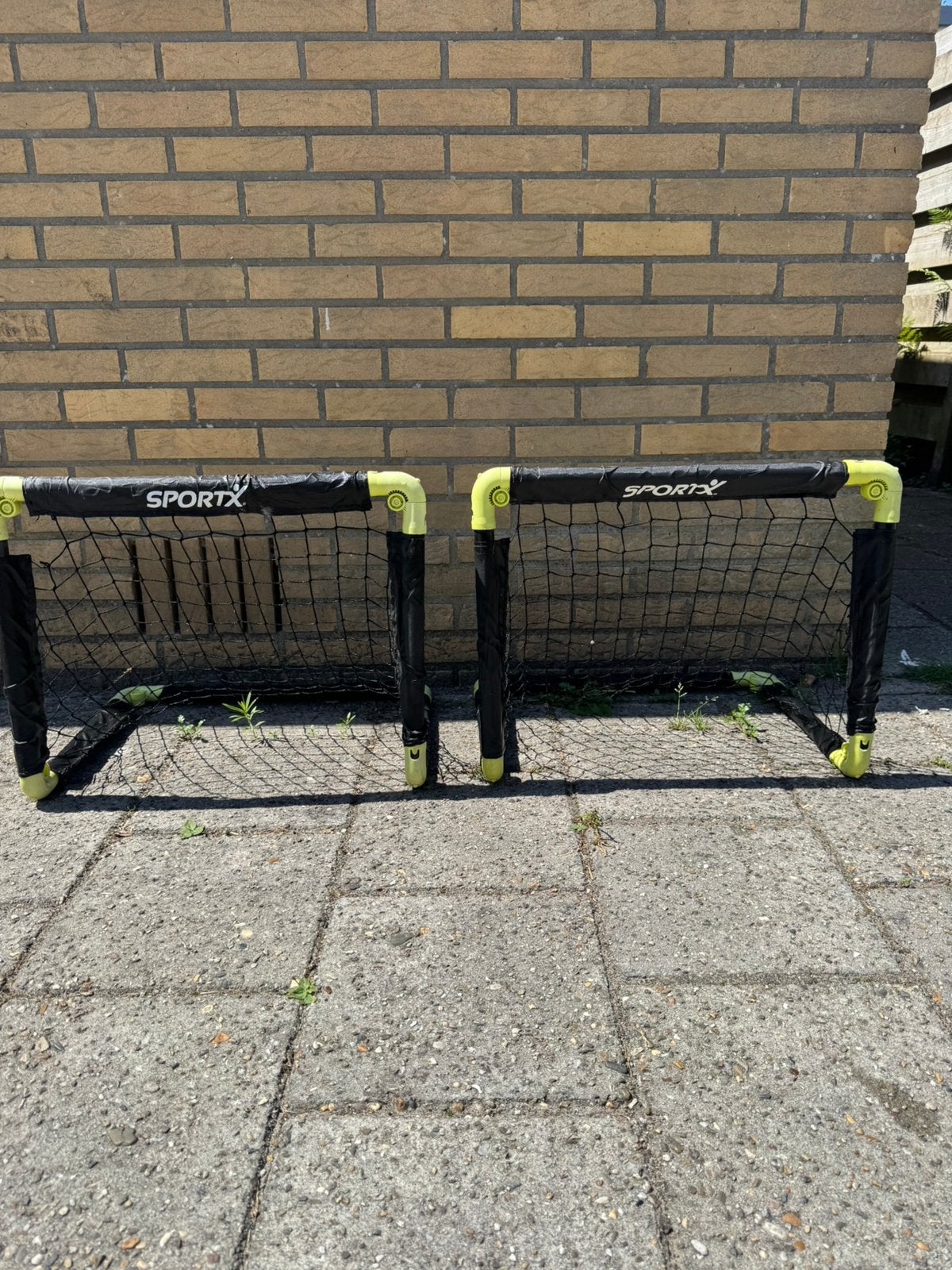 2 kleine voetbalgoals, Maat XS of kleiner, Ophalen, Zo goed als nieuw, Overige typen