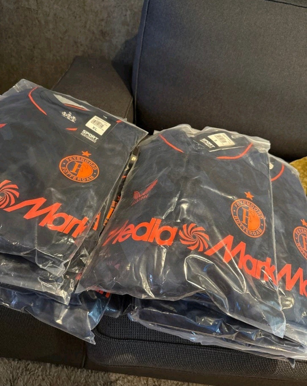 Feyenoord Derde Tenue - Alle Maten Beschikbaar, Zwart, Nieuw, Overige maten, Ophalen of Verzenden