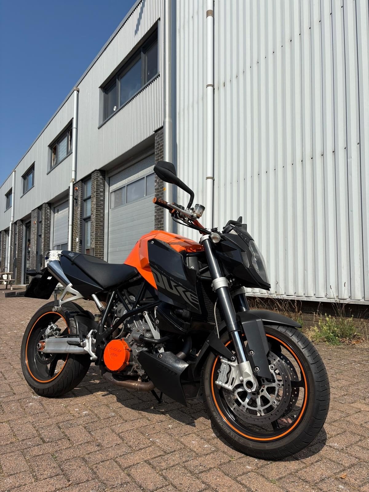 Ktm superduke 990 2007, Motoren, 2 cilinders, Motorrijbewijs A, Particulier, Handgeschakeld