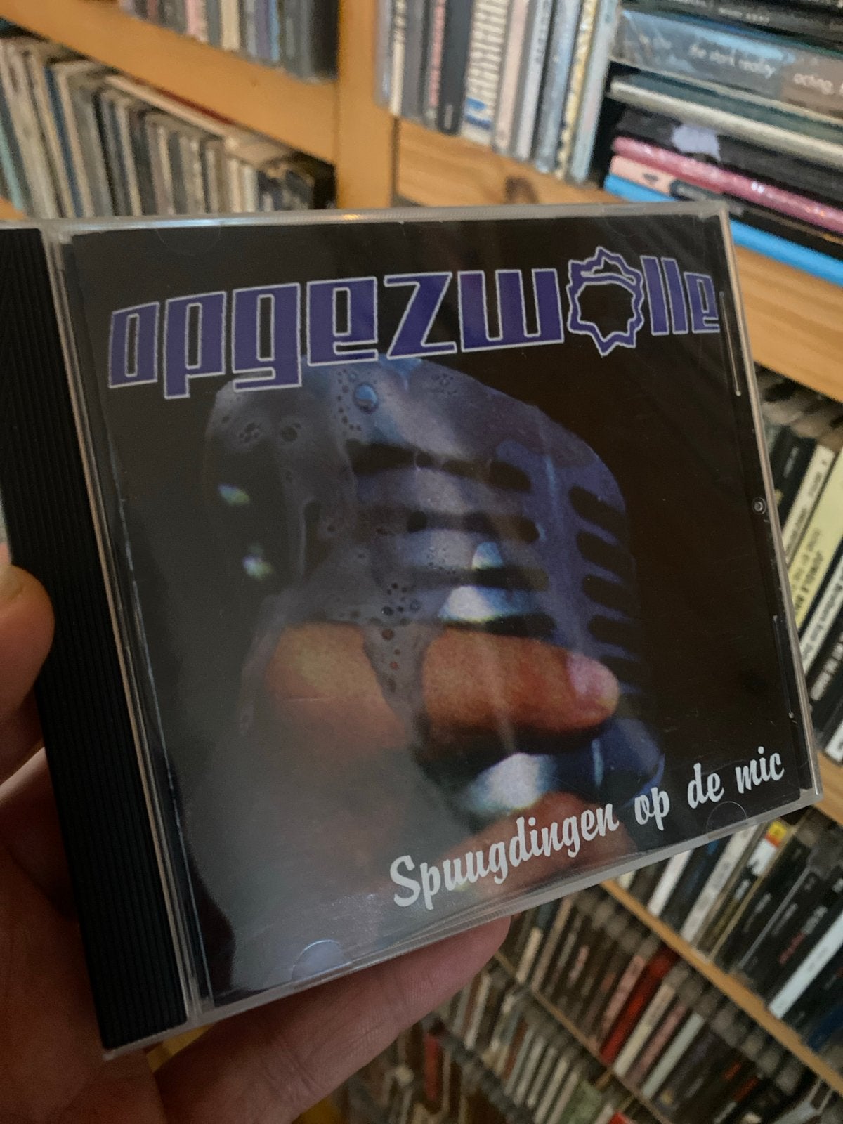 Opgezwolle - Spuugdingen op de mic CD, Verzenden, Gebruikt, Album, Inclusief doosje