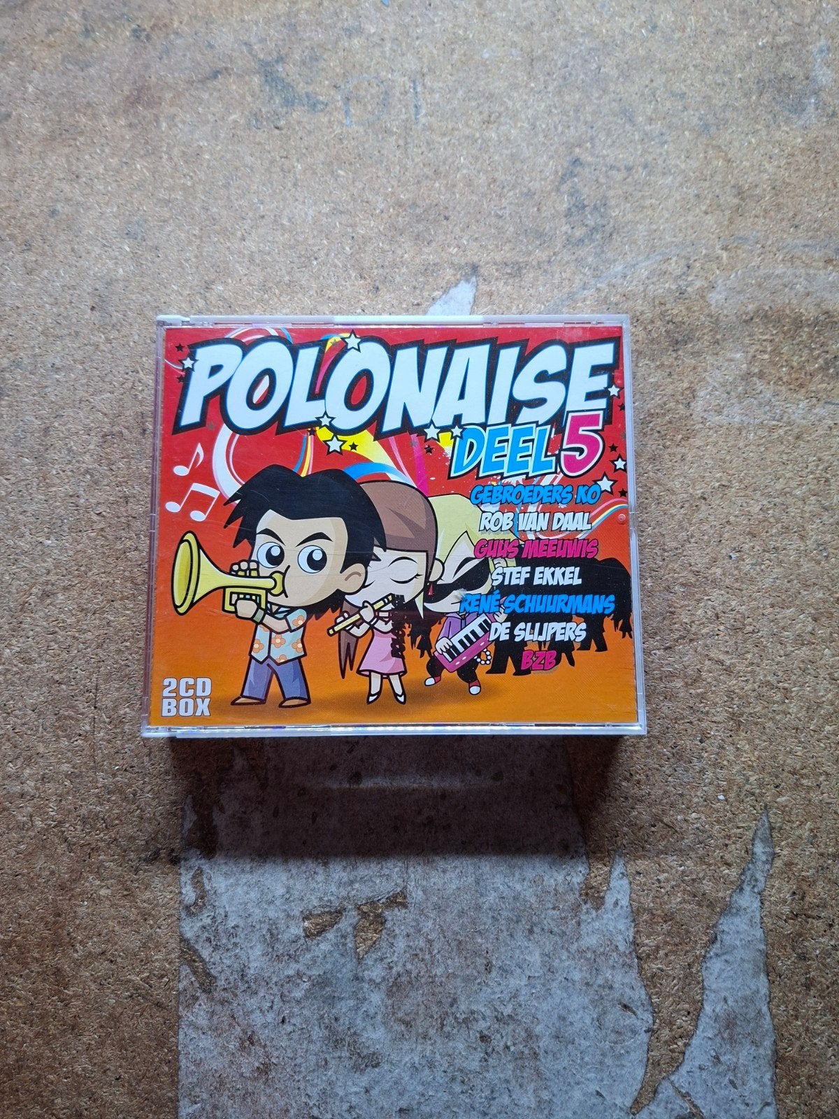 Polonaise Deel 5 - 2CD Box met diverse artiesten, Ophalen of Verzenden, Gebruikt, Feestmuziek, Boxset