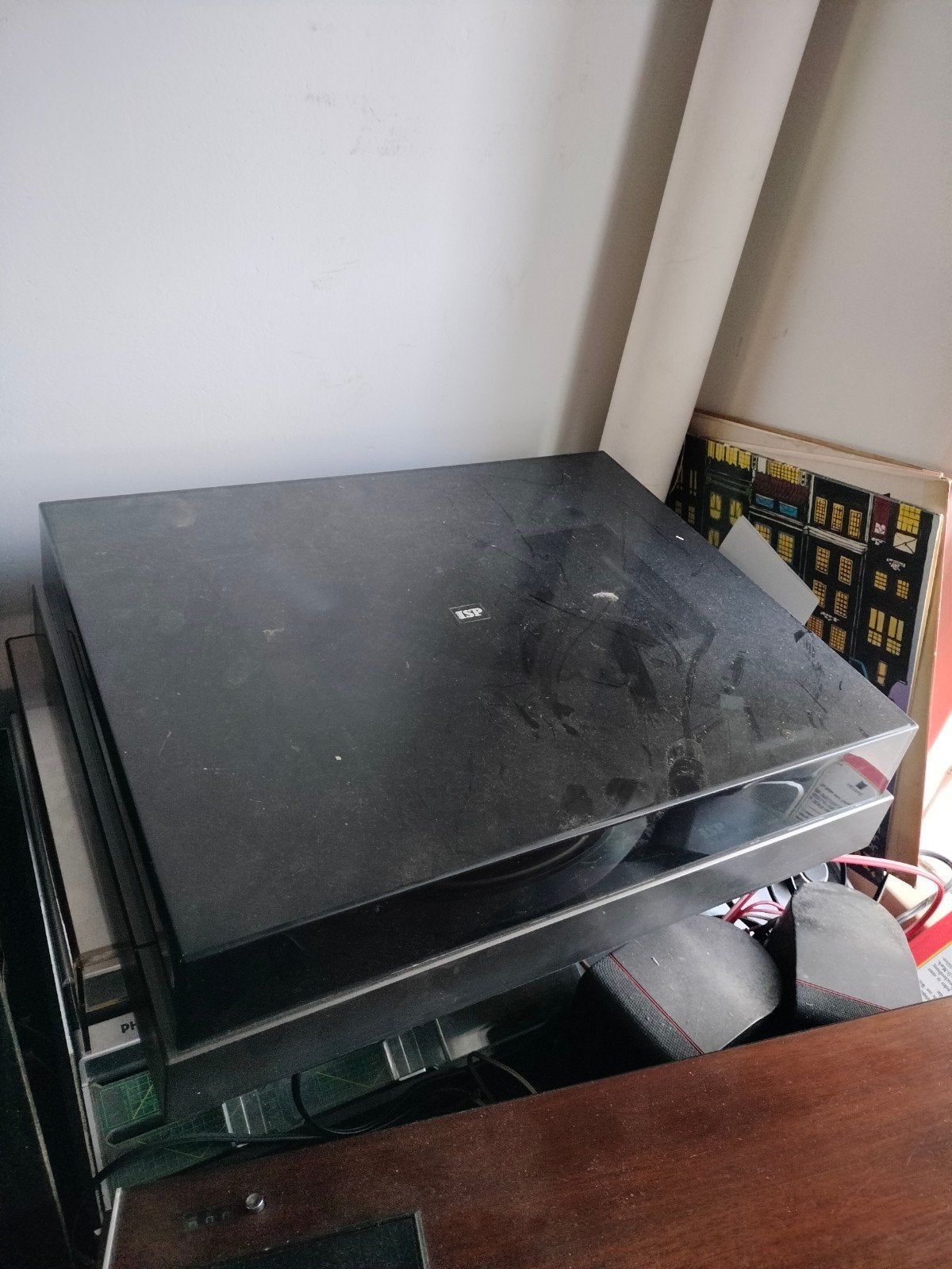 ISP SP-1000 Belt-Drive Stereo Platenspeler, Ophalen of Verzenden, Gebruikt, Platenspeler, Overige merken