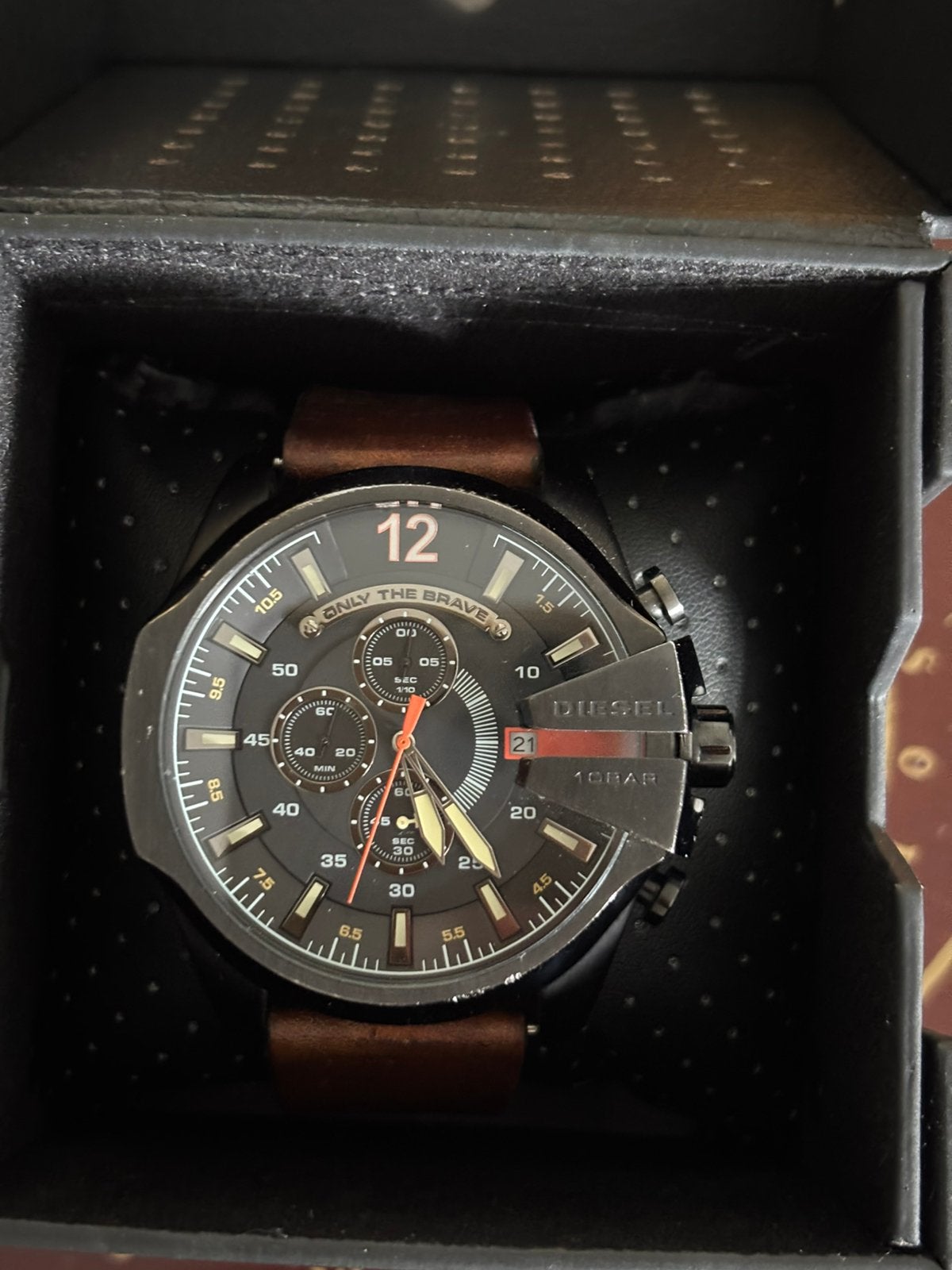 Diesel horloge, Overige merken, Staal, Polshorloge, Ophalen of Verzenden