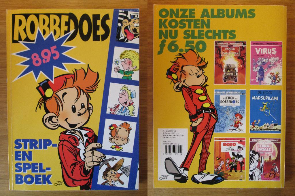 Robbedoes strip- en spelboek (SC), Eén stripboek, Ophalen of Verzenden, Nieuw, Diverse tekenaars en schrijvers