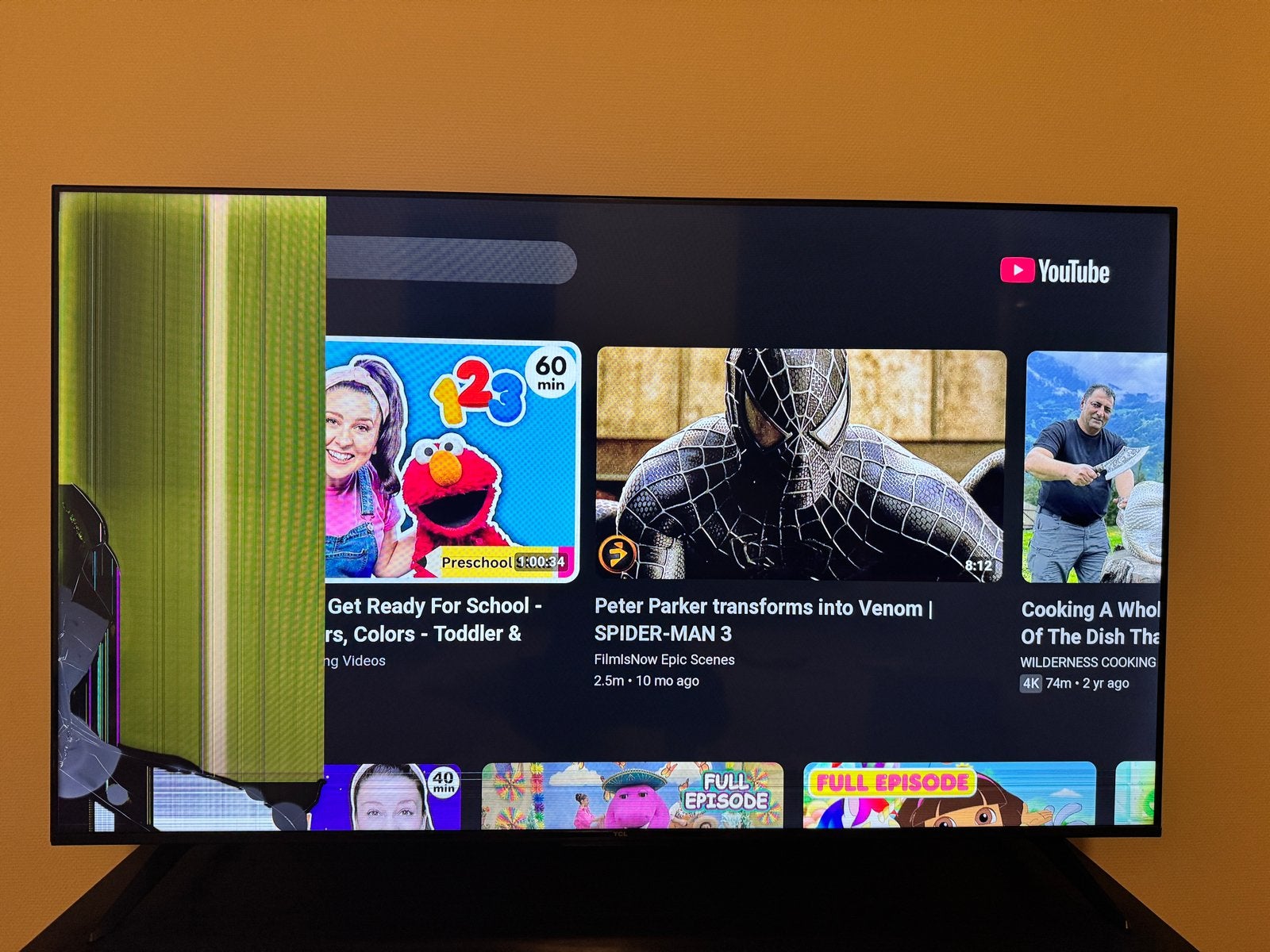 TCL 58P635X1 4K Smart TV - Defect scherm, Overige merken, LED, 50 Hz, Ophalen of Verzenden