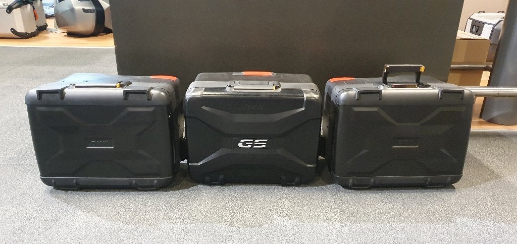BMW GS Kofferset – Origineel BMW – Compleet met slot op maat, Ophalen of Verzenden, Gebruikt