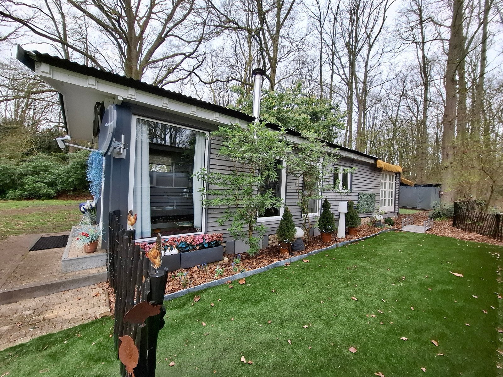 vakantiebungalow in Brecht België., Tv