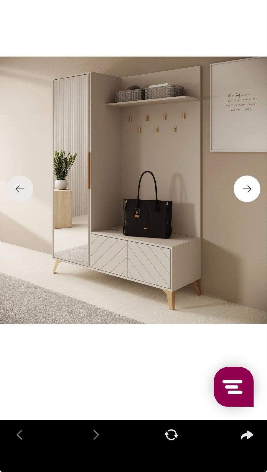 Meubella Xiano halkast beige – nieuw en gemonteerd, Ophalen, 100 tot 150 cm, Zo goed als nieuw, 150 tot 200 cm