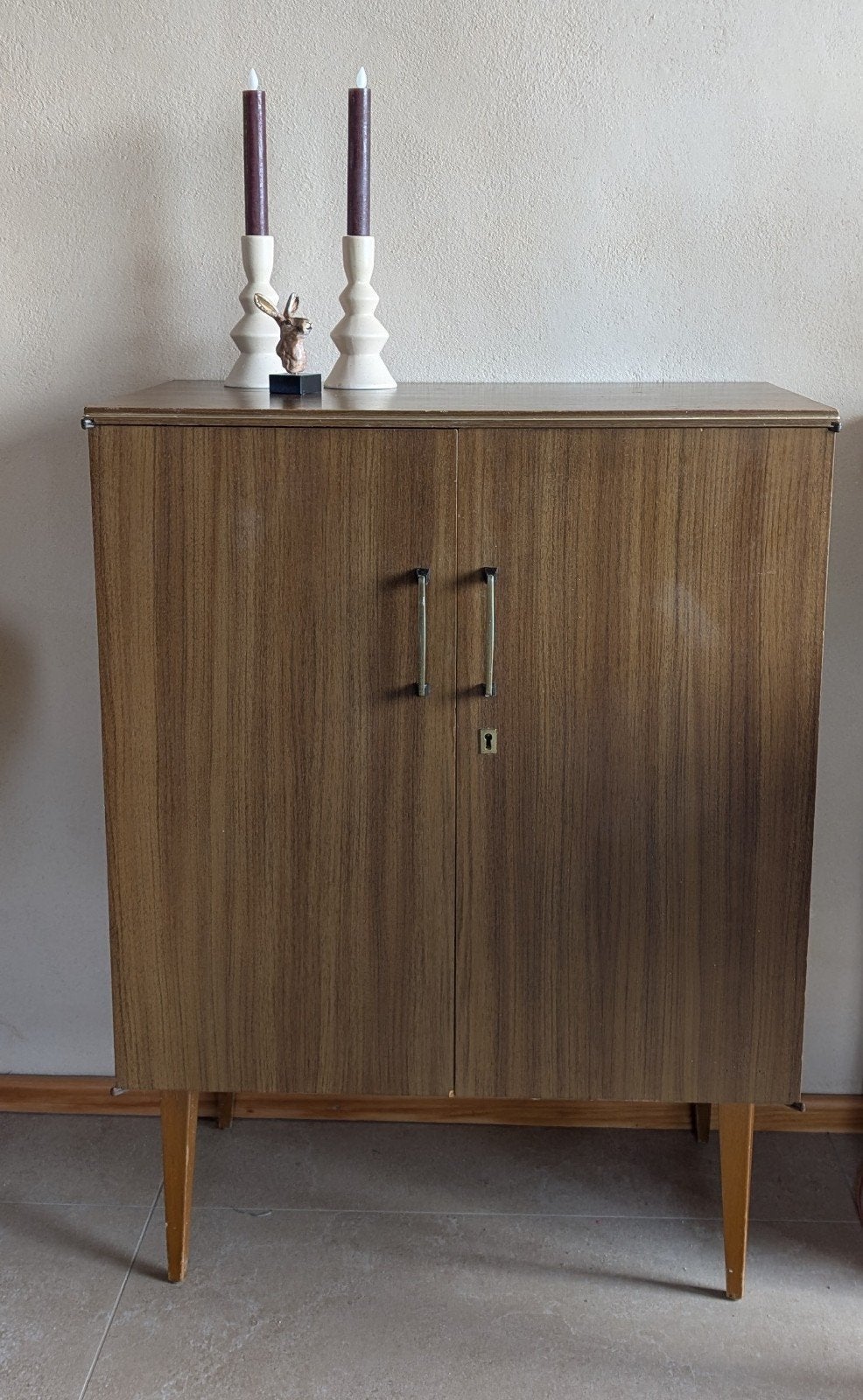 Vintage Houten Kastje, Ophalen