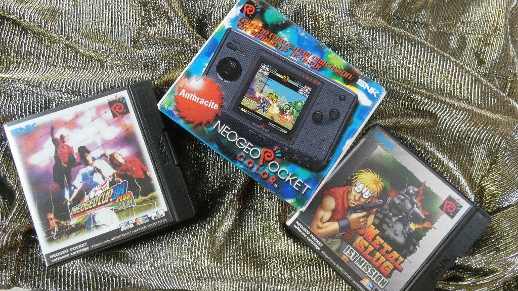 NEO GEO pocket color compleet, Spelcomputers en Games, Ophalen, Gebruikt