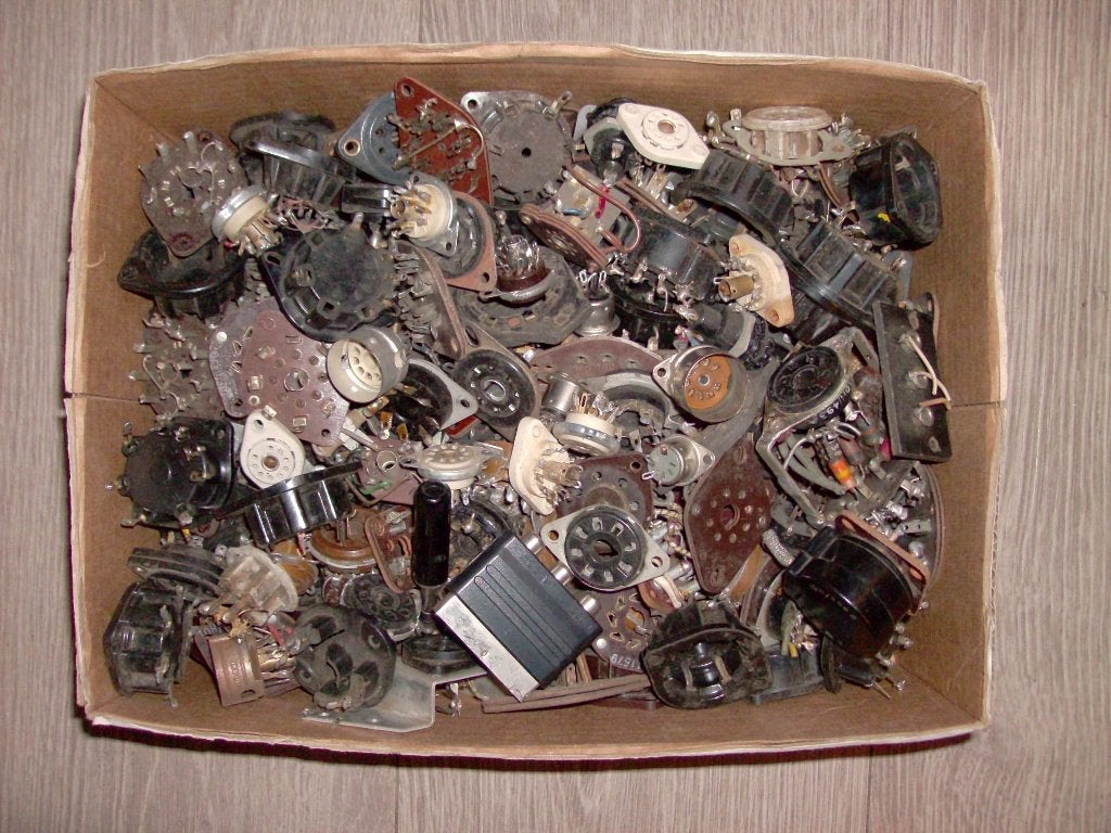 doos buisvoeten etc., Ophalen of Verzenden, Gebruikt