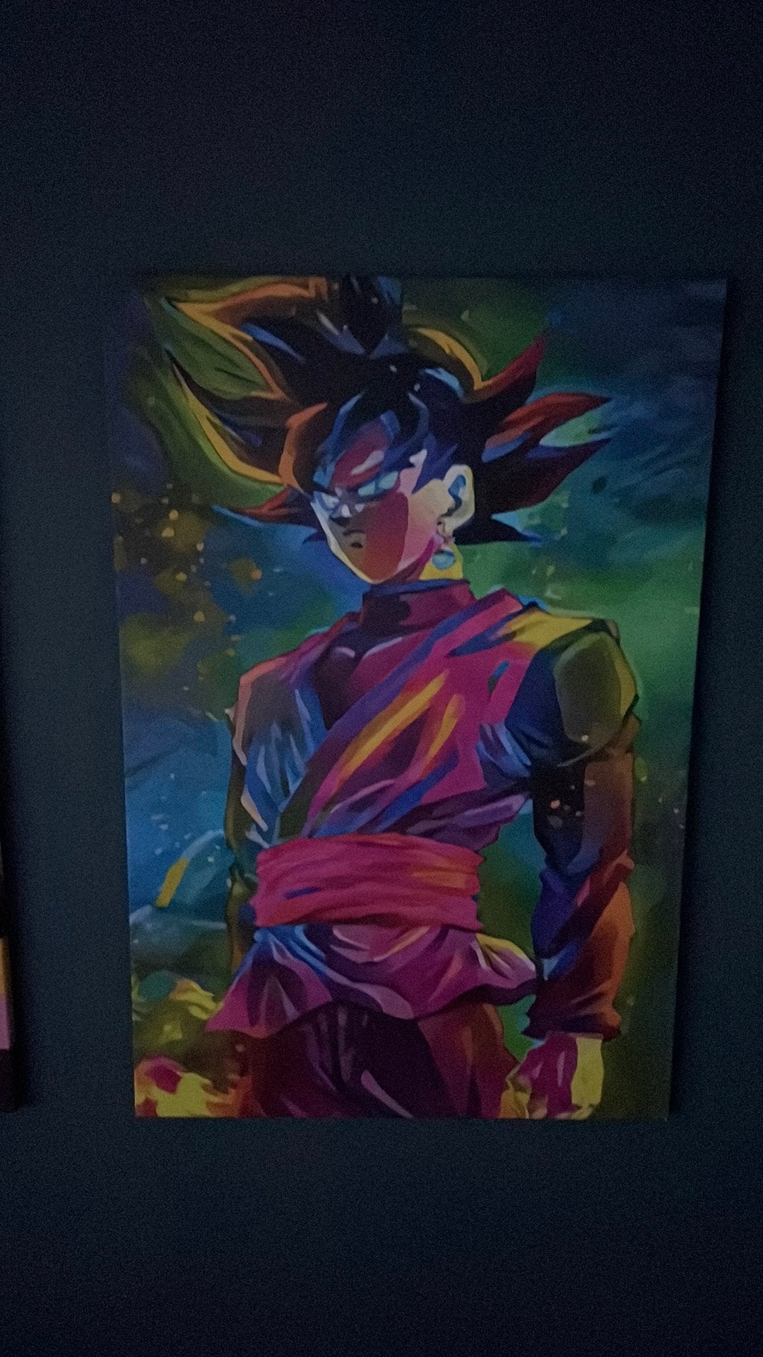 Schilderij dragon ball goku anime, Ophalen