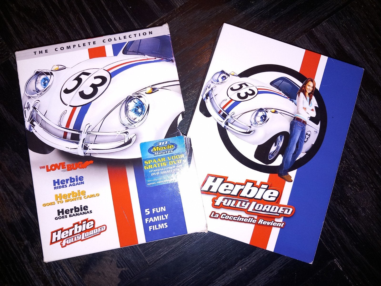 Herbie Complete Collection DVD Boxset - 5 Films, Alle leeftijden, Nederlands, Ophalen of Verzenden, Inclusief doosje
