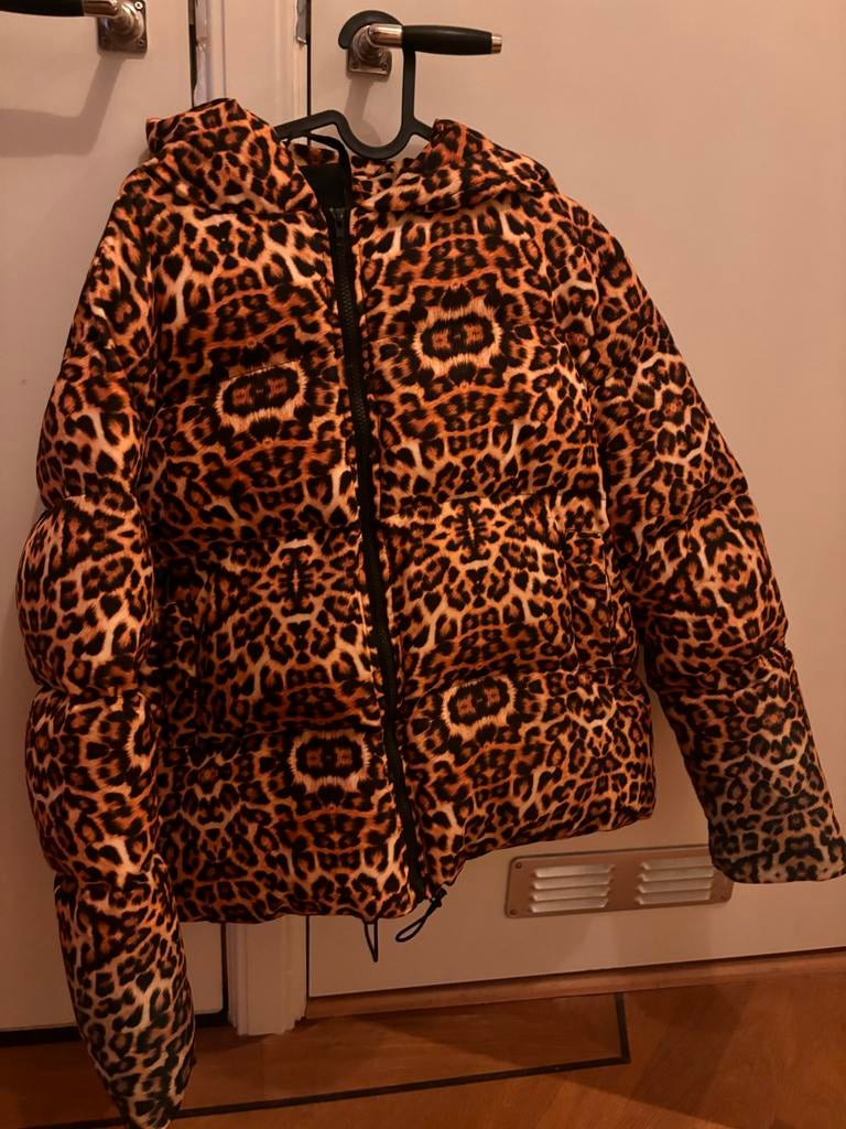Colourful Rebel Dames Winterjas XL, Ophalen of Verzenden, Zo goed als nieuw, Maat 46/48 (XL) of groter, Bruin