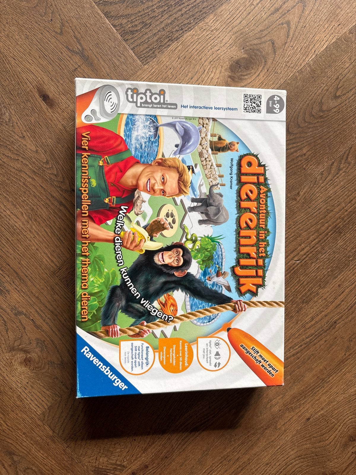 Tiptoi Avontuur in het Dierenrijk - Ravensburger, Een of twee spelers, Ophalen of Verzenden, Zo goed als nieuw