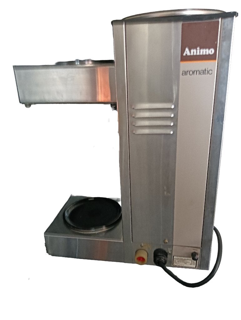 Animo B 200 W Koffiemachine met vaste wateraansluiting, Gebruikt, 10 kopjes of meer, Koffiemachine, Gemalen koffie