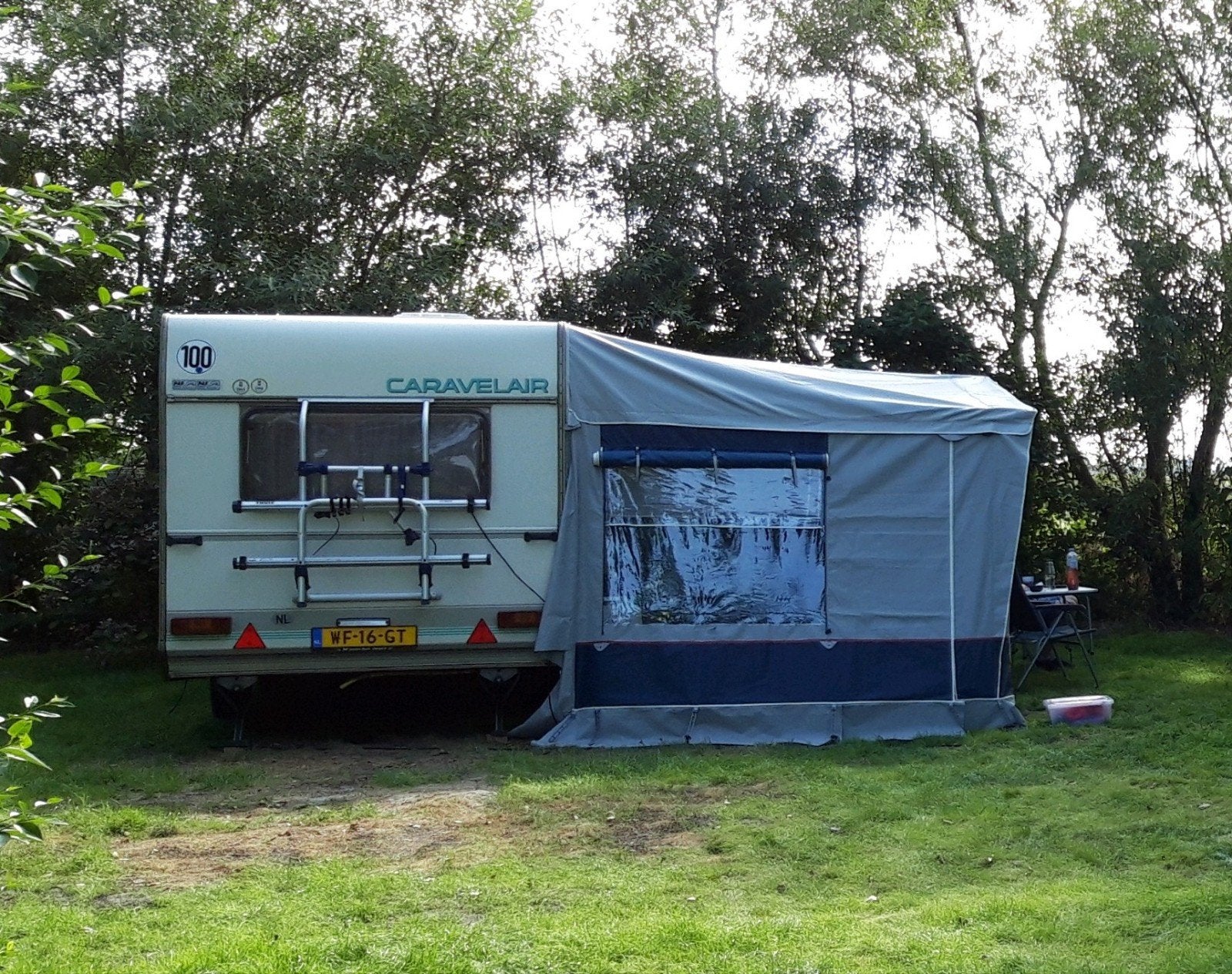 Caravelair 365 Bamba 1991, Caravans en Kamperen, Caravans, Treinzit, 4 tot 5 meter, 500 - 750 kg, Caravelair