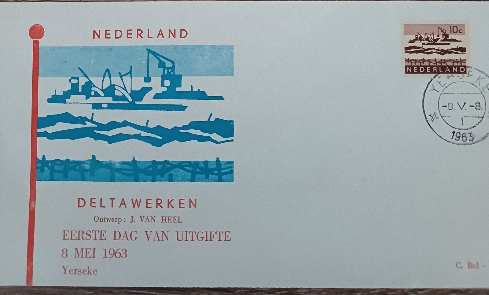 NEDERLAND speciale uitgave 08-05-1963, Ophalen of Verzenden, Nederland