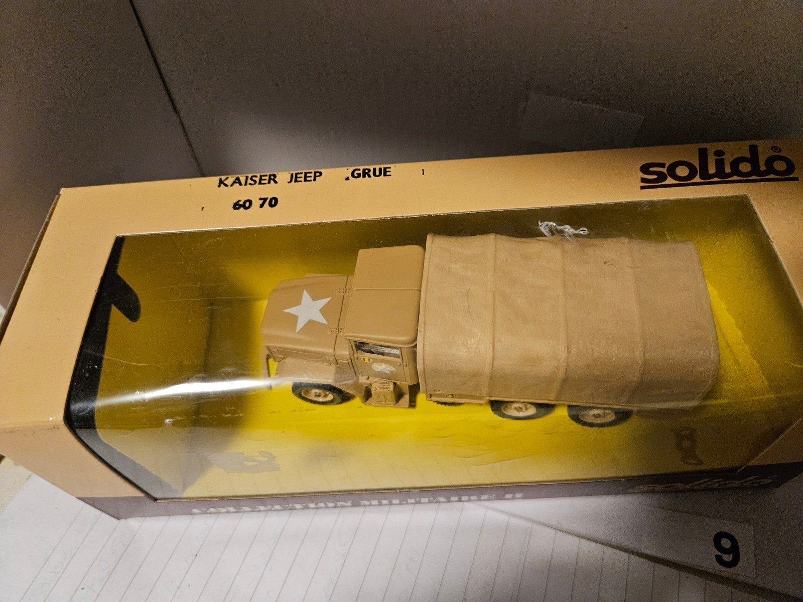 Solido militaire voertuigen WWII Kaiser jeep, Overige merken, 1:50 of kleiner, Nieuw, Ophalen of Verzenden