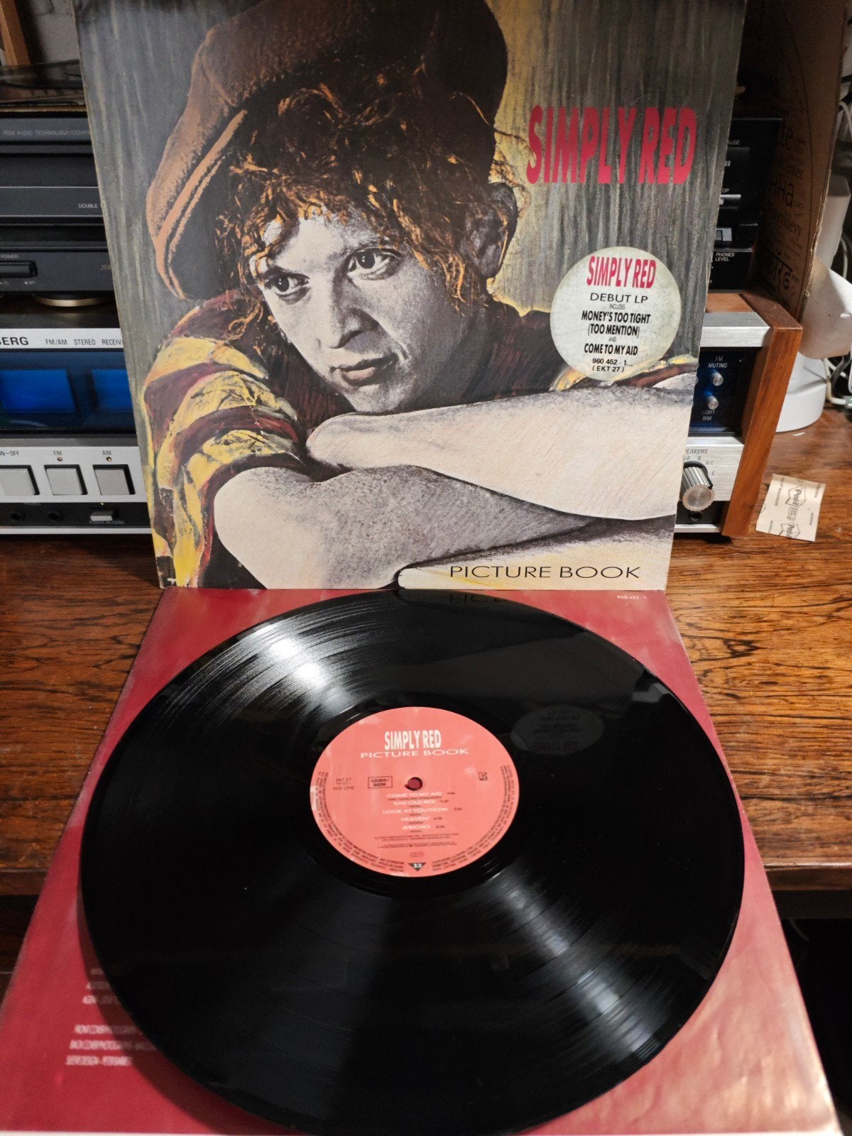 Simply Red - Picture Book LP (1985), Cd's en Dvd's, LP, Gebruikt, Pop, Originele persing