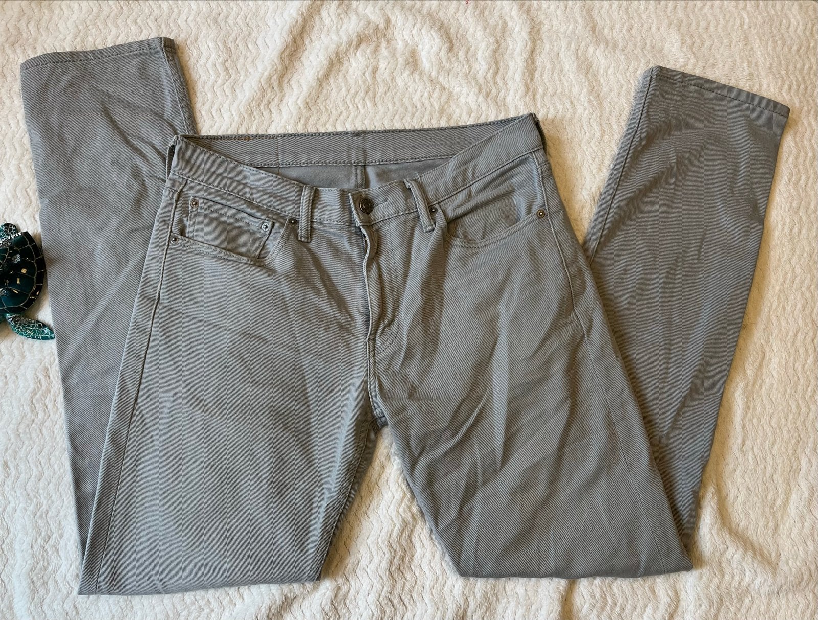 Levi's 511 Slim Fit Jeans W32 L34 - Grijs, Kleding | Heren, Spijkerbroeken en Jeans, Ophalen of Verzenden, Zo goed als nieuw, Grijs