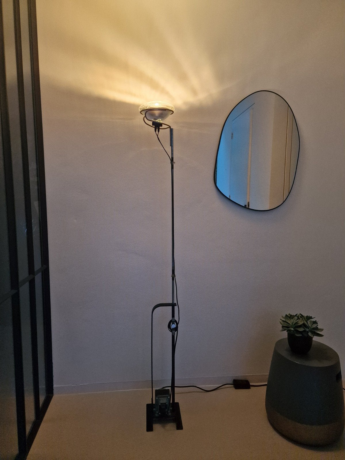 Flos Toio Vloerlamp - Design Klassieker, Ophalen, Overige fittingen, Zo goed als nieuw, Metaal