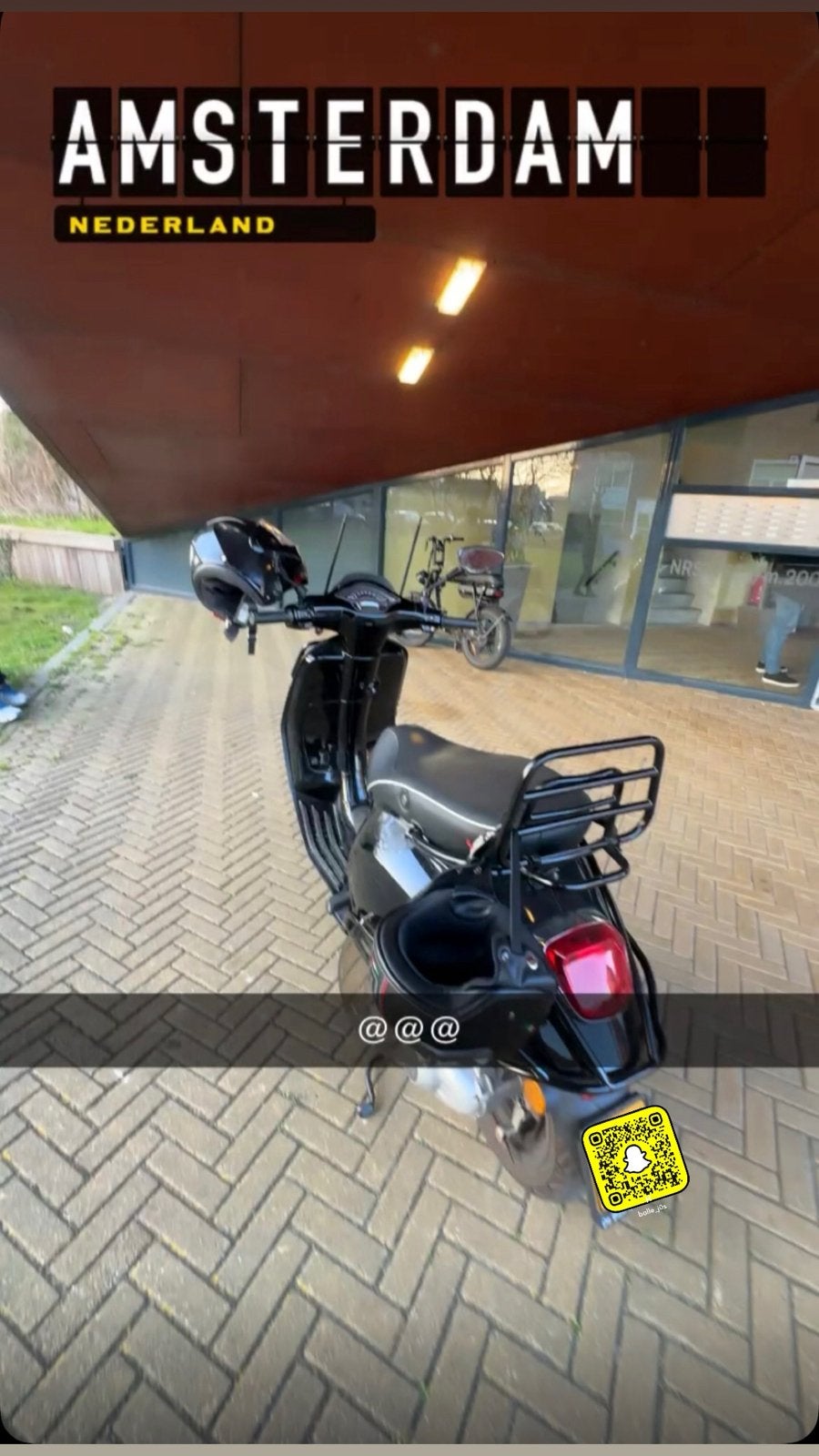 Vespa sprint 125cc brom plaat, Ophalen, Gebruikt, Overige modellen, 125 cc