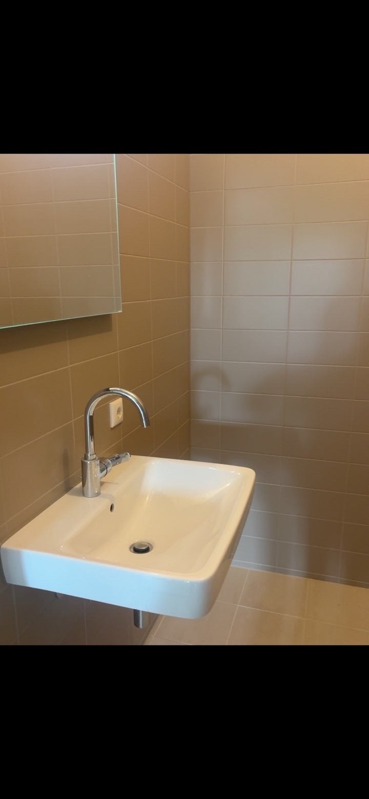 Complete set: Geberit wastafel + Grohe kraan + sifon, Ophalen, Nieuw, Chroom, Wastafel