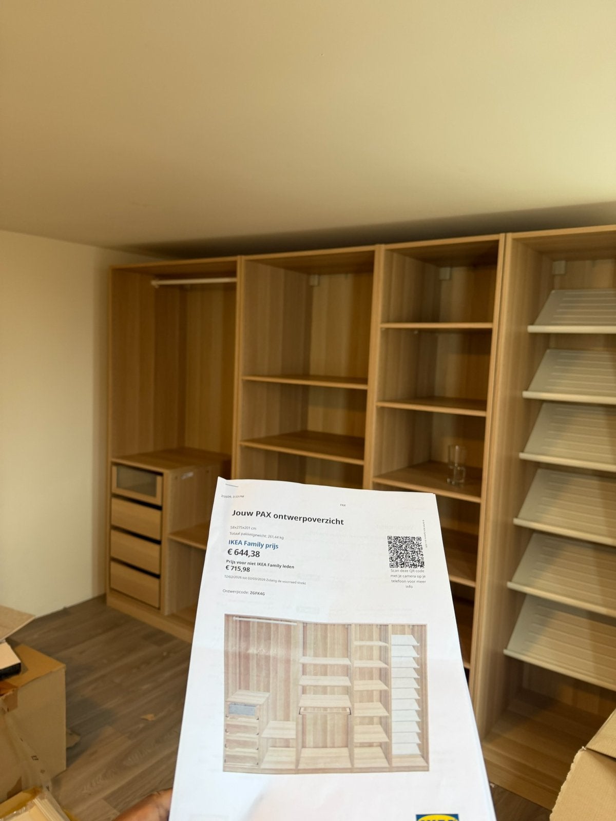 PAX kast monteren | IKEA kastmontage, Huis en Inrichting, Kasten | Kledingkasten, Ophalen, Nieuw