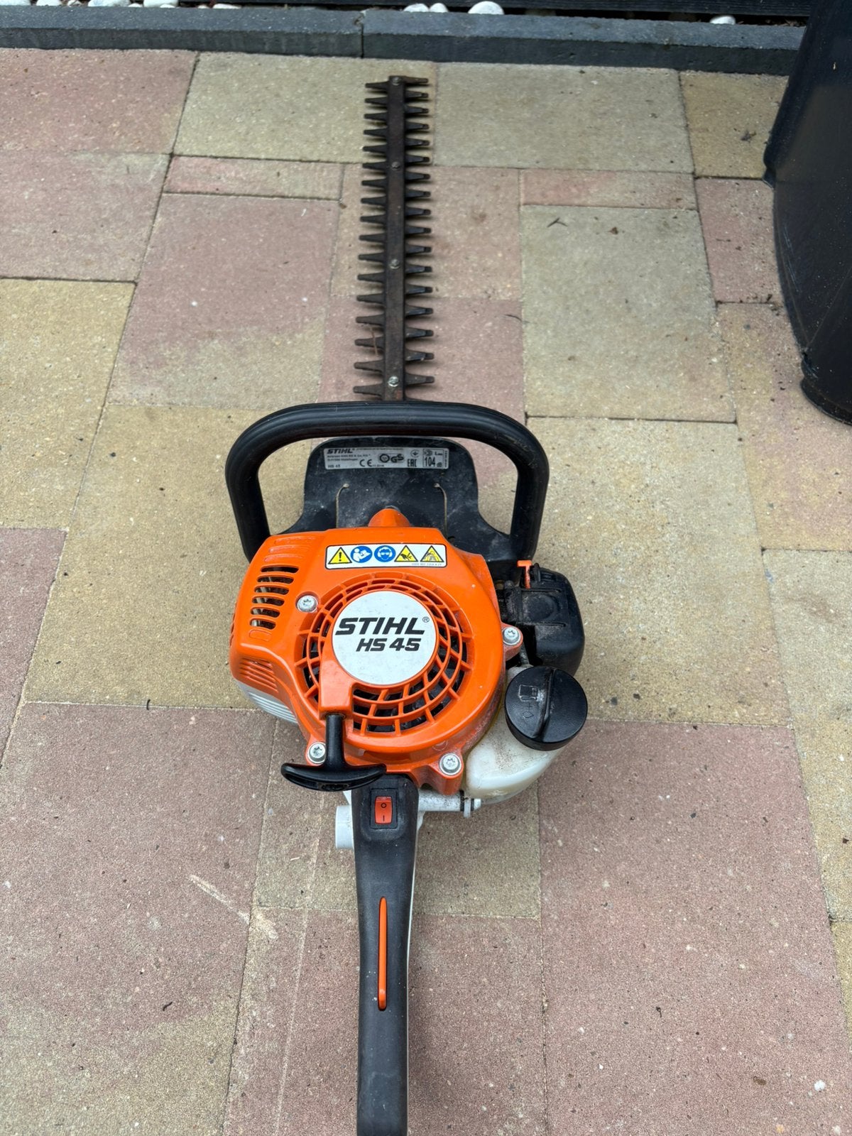Stihl heggenschaar en bladblazer te koop, Ophalen of Verzenden, Zo goed als nieuw, Benzine