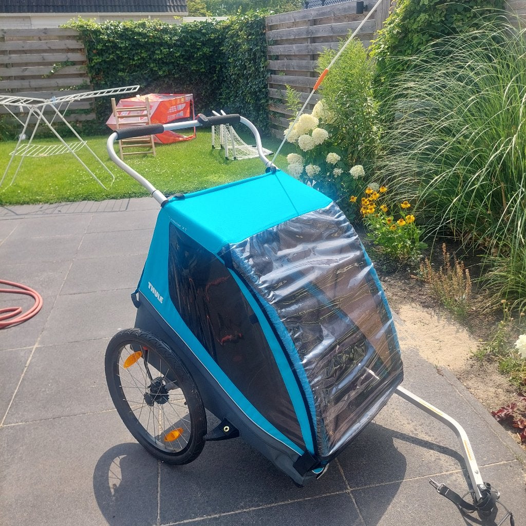 Thule Coaster 2 XT fietskar, Fietsen en Brommers, Fietsaccessoires | Aanhangers en Karren, Zo goed als nieuw, Kinderkar, 40 tot 60 kg