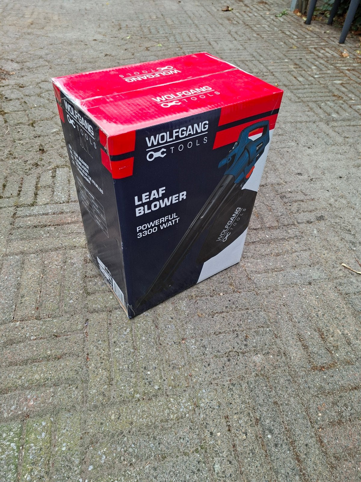 Wolfgang Tools Bladblazer 3300W - Nieuw in doos, Handgedragen, Nieuw, Ophalen of Verzenden, Wolfgang Tools