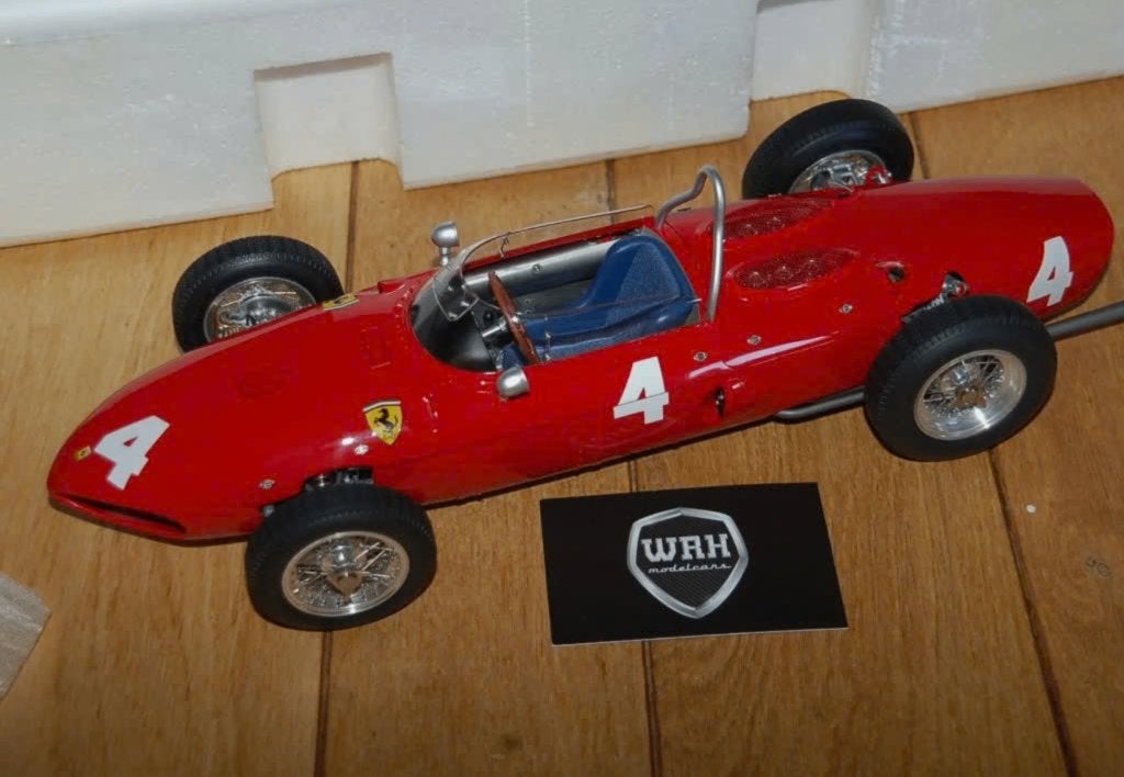 1:12 FERRARI F1 156 SHARKNOSE #4 CMC C-007 LTD 500 PCS WRH, Hobby en Vrije tijd, Modelauto's | 1:5 tot 1:12, Verzenden, Zo goed als nieuw