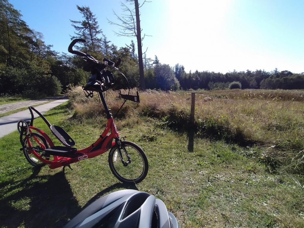 Elliptigo 8C - Mooi rood, weinig gebruikt, Fietsen en Brommers, Fietsen | Dames | Sportfietsen en Toerfietsen, Minder dan 10 versnellingen