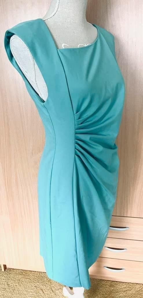 Steps turquoise kleur jurk maat 38, Kleding | Dames, Jurken, Maat 38/40 (M), Overige kleuren, Ophalen of Verzenden, Zo goed als nieuw