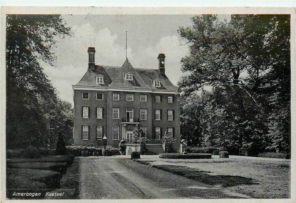 388-373-001 Amerongen Kasteel, Verzenden, Voor 1920, Utrecht