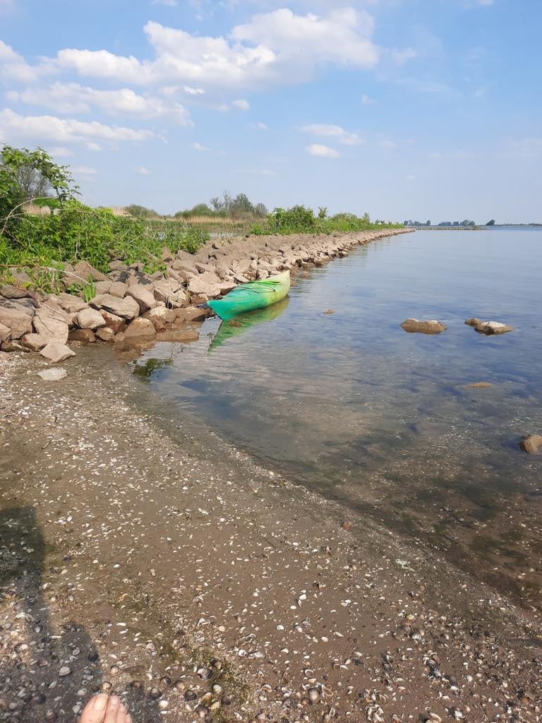 Rainbow Oasis kayak met peddel en spatzeil, Watersport en Boten, Ophalen
