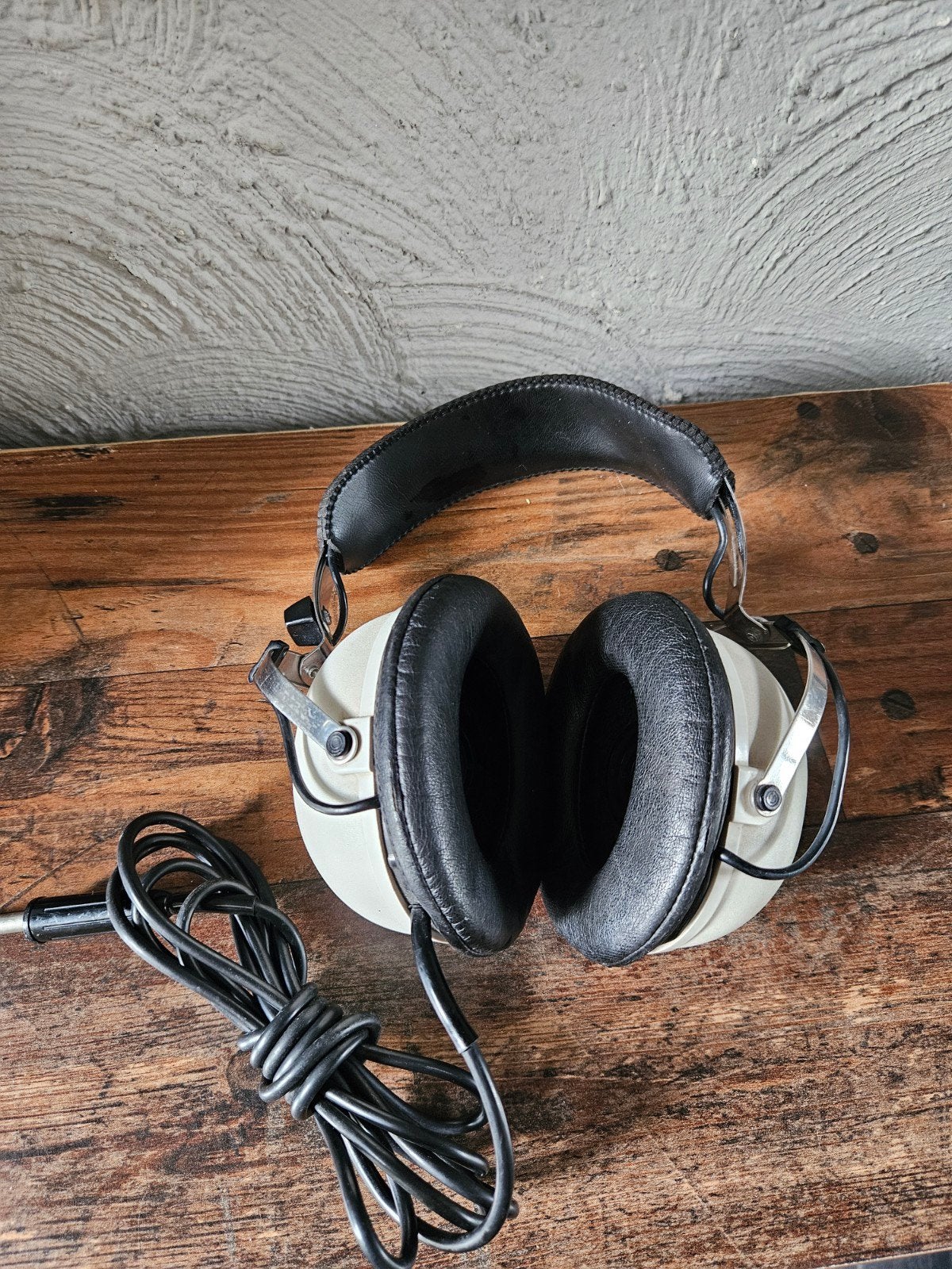 Zgan Pioneer SE-20A BR Vintage Over-ear Koptelefoon, Ophalen of Verzenden, Gebruikt, Over-ear, Wit