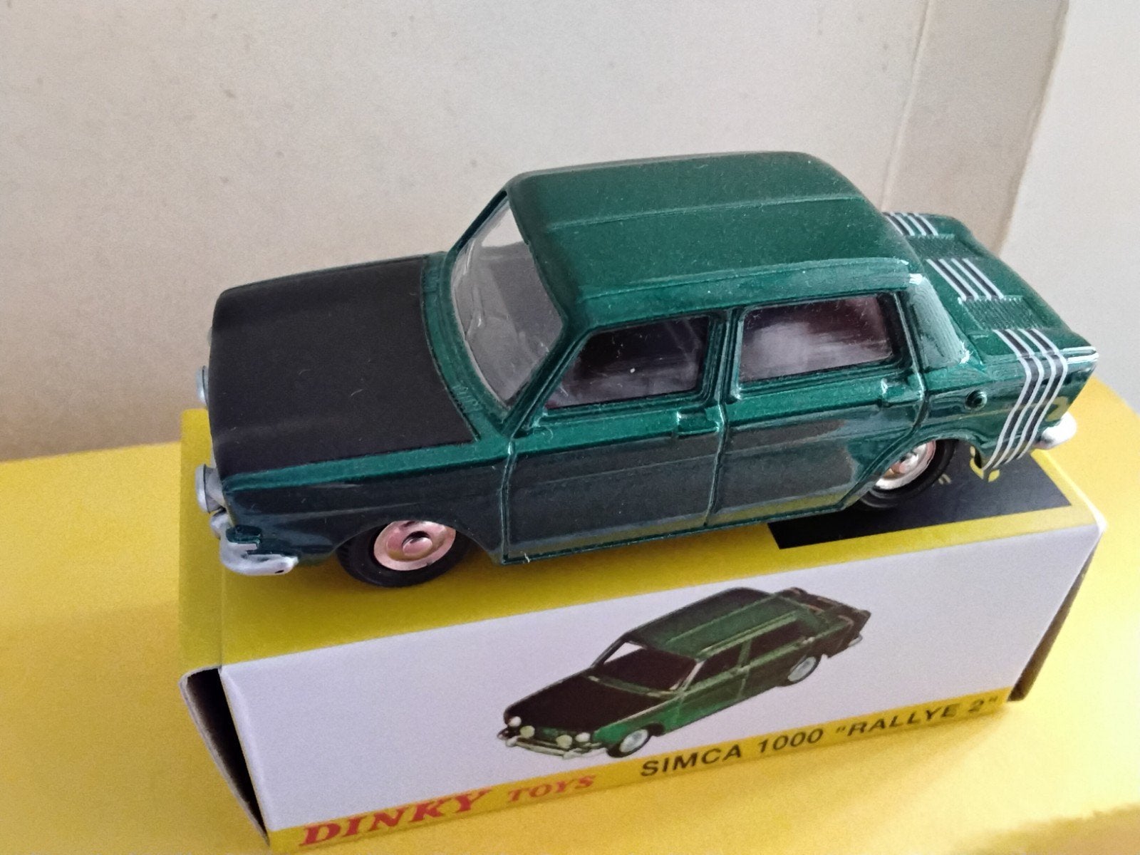 DINKY TOYS ATLAS    SIMCA  1000"RALLYE 2"  NO 520, Ophalen of Verzenden, Zo goed als nieuw, Auto, Dinky Toys