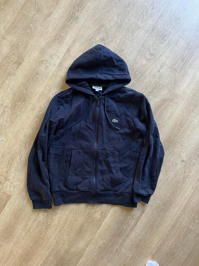 Lacoste vest, Verzenden, Zo goed als nieuw, Maat 46 (S) of kleiner, Blauw