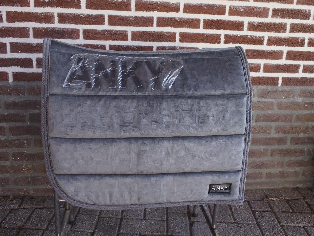 Anky Saddle Pad Dressage Full Anthracite, Ophalen of Verzenden, Nieuw