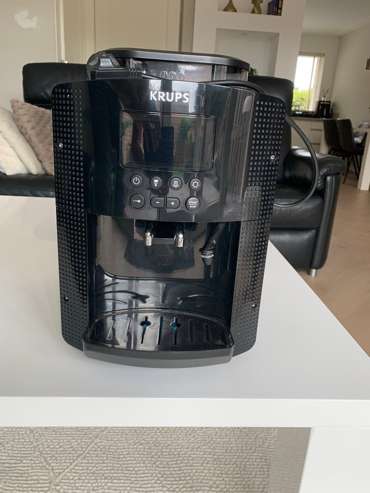 krups espressomachine, Espresso apparaat, Koffiebonen, Zo goed als nieuw, Ophalen