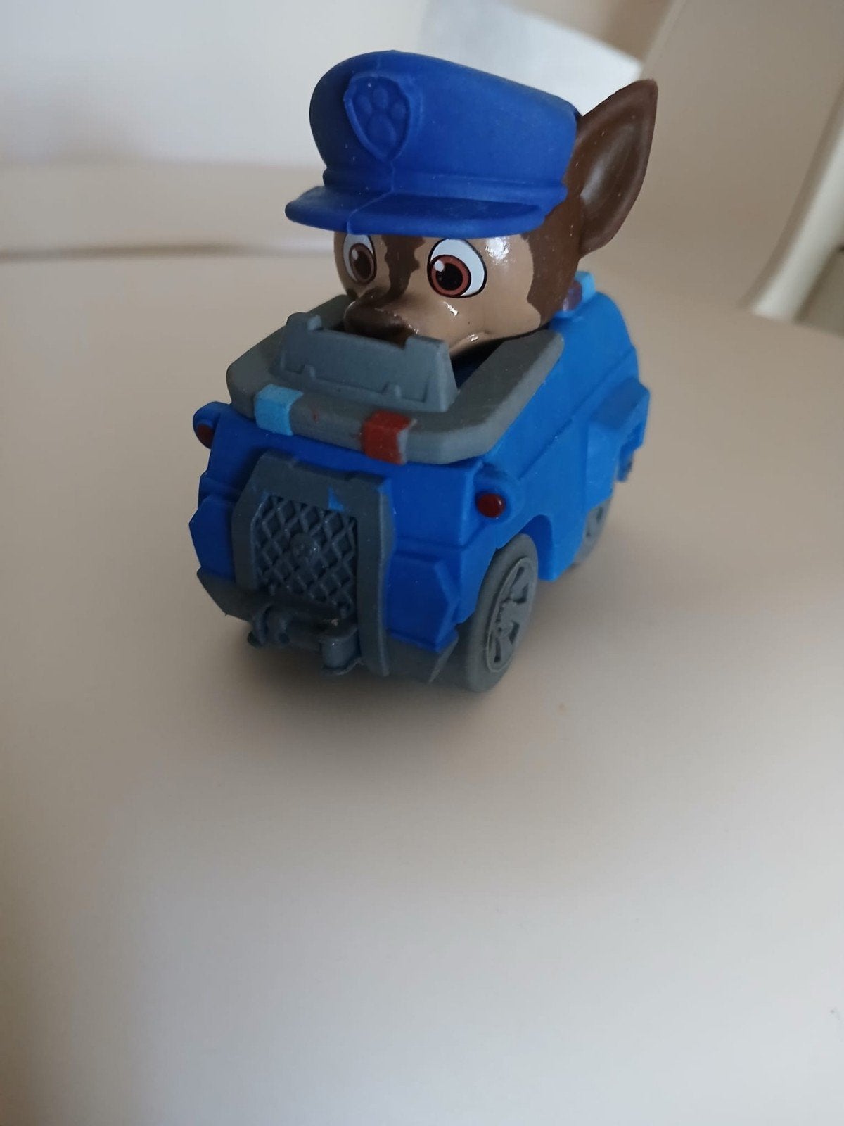 Paw Patrol Chase Poppetje in auto als Puzzel., Ophalen of Verzenden, Nieuw