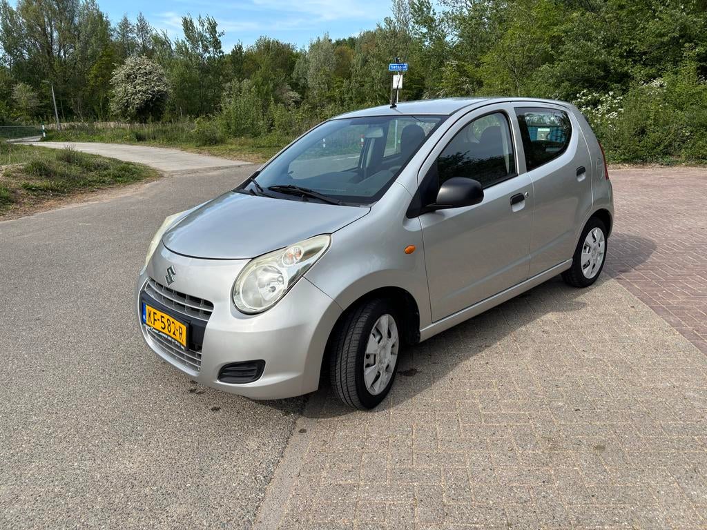 Suzuki Alto 1.0 2012 Grijs met Airco, Auto's, Suzuki, Voorwielaandrijving, 200 kg, 4 stoelen, Handgeschakeld