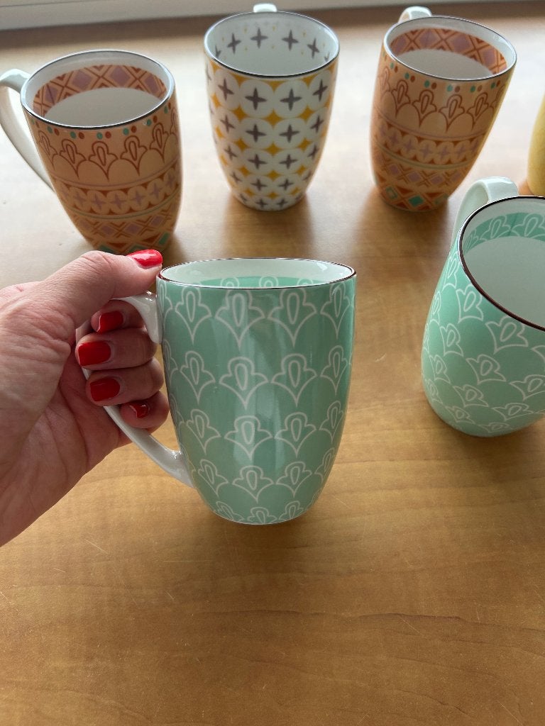 Mugs, Keramiek, Ophalen of Verzenden, Zo goed als nieuw, Overige stijlen