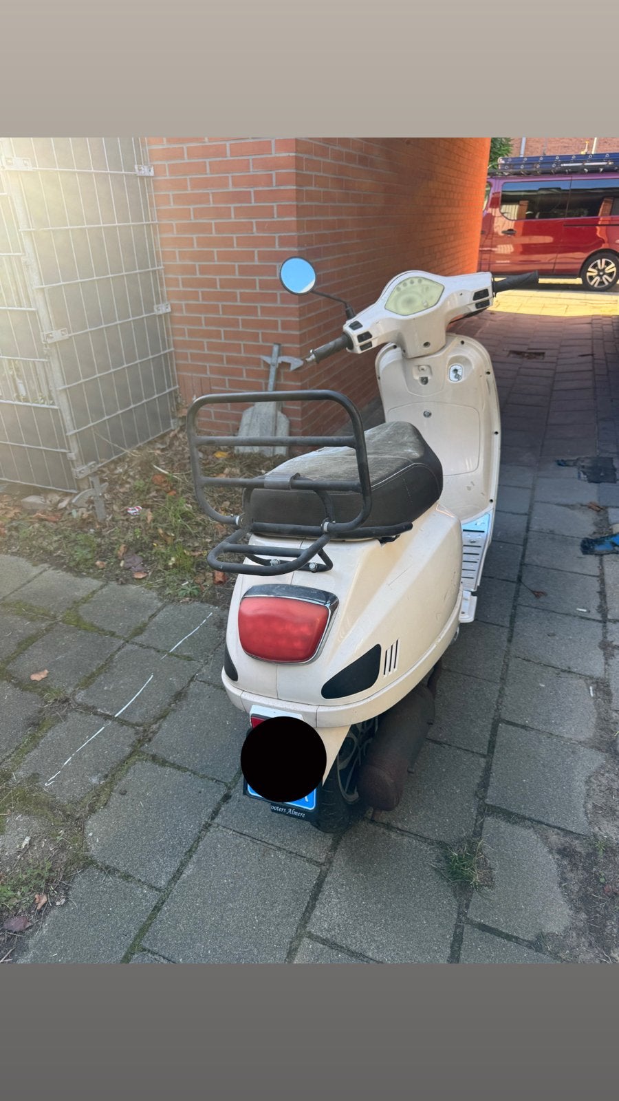 Turbo Scooter RL50 - Klus Scooter Kleur - Beige, Ophalen, Gebruikt, Benzine