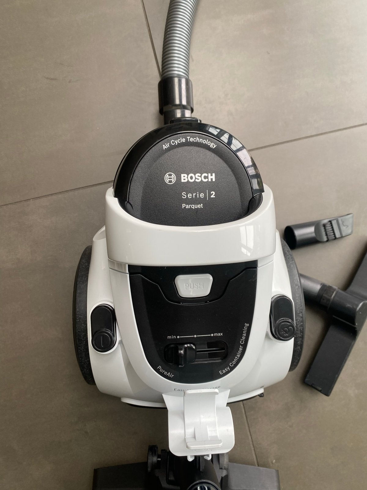 Bosch Serie 2 Parquet Stofzuiger - Zo goed als nieuw, Bosch, Ophalen of Verzenden, Zo goed als nieuw, Geschikt voor harde vloeren